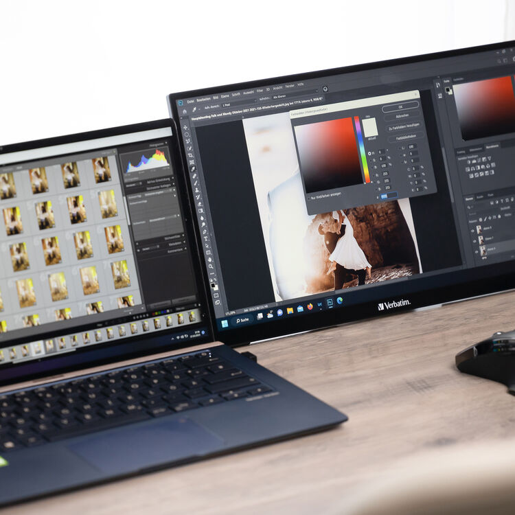 Verbatim PMT-15 15.6" Portable Multi-Touch Monitor