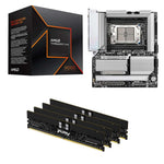 AMD Ryzen Threadripper 9960X, Gigabyte TRX50 Aero D sTR5, Kingston Fury Renegade Pro 128GB Quad Channel DDR5-5600 Kit, Computer Build Bundle