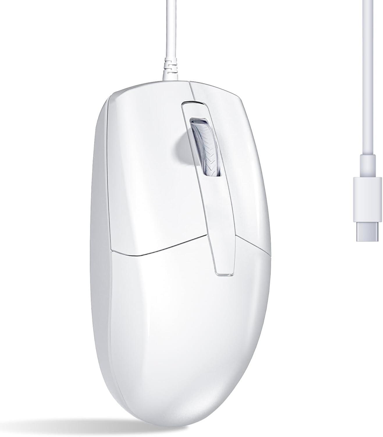 LOONASA USB C Wired Mouse, Type C Optical Mouse