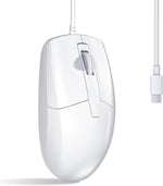 LOONASA USB C Wired Mouse, Type C Optical Mouse