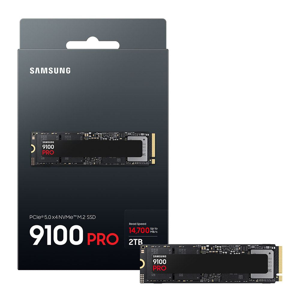 Samsung 9100 PRO 2TB Samsung V NAND TLC NAND (V8) PCIe Gen 5 x4 and PCIe Gen 5 x4 NVMe M.2 Internal SSD
