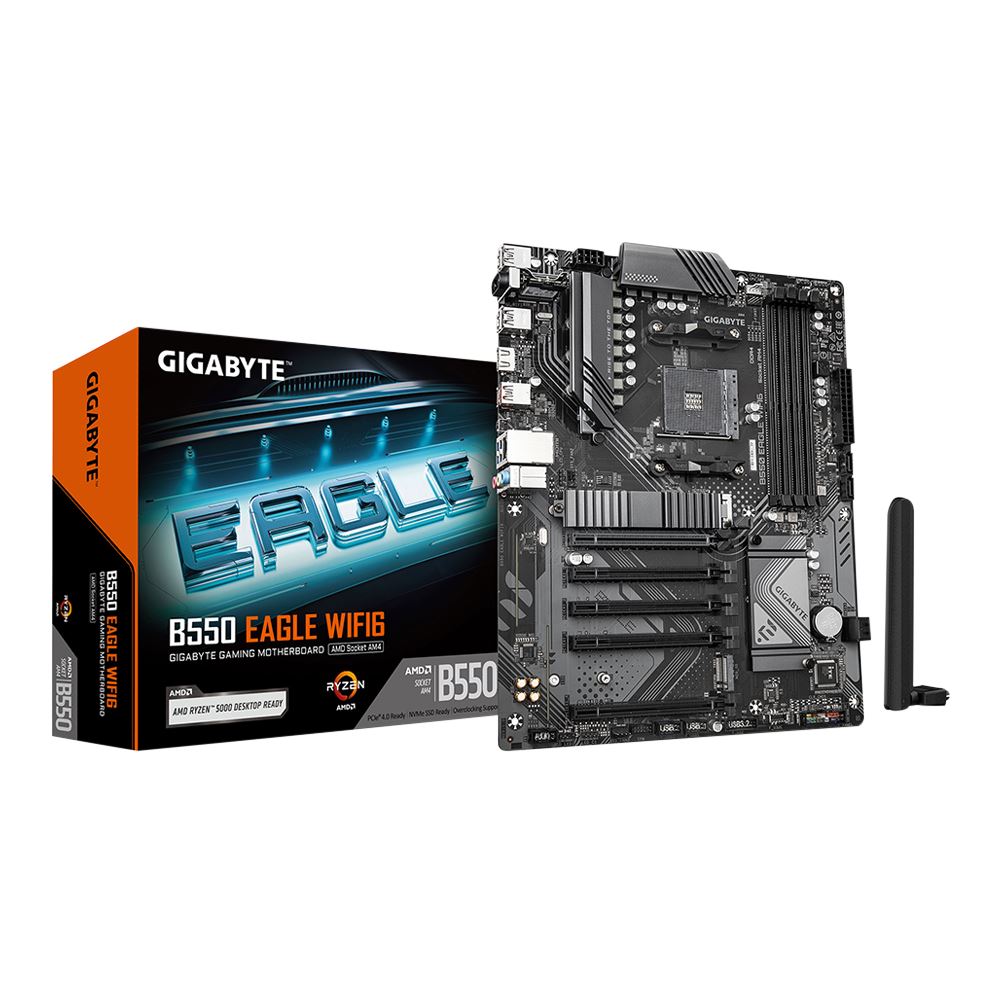 Gigabyte B550 EAGLE WIFI6 AMD AM4 ATX Motherboard