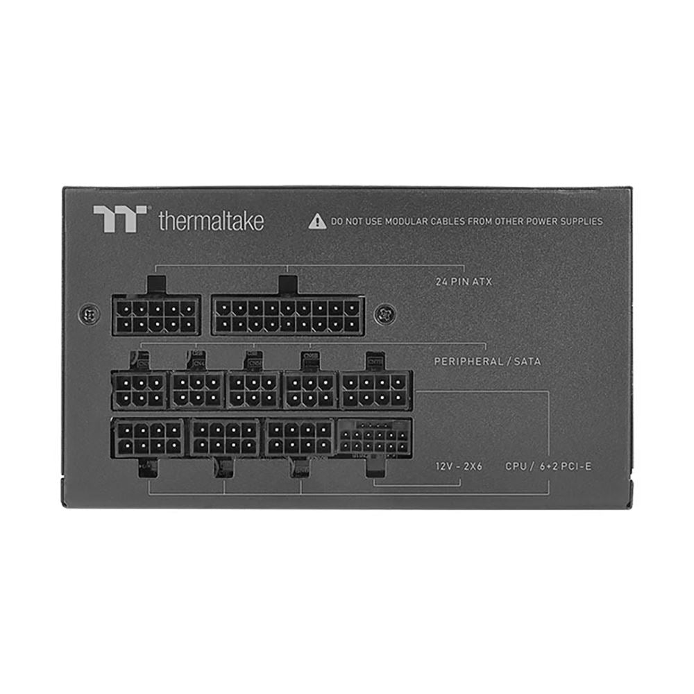 Thermaltake GT 750W 750 Watt 80 Plus Gold ATX Fully Modular Power Supply - ATX 3.1 Compatible