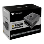 Thermaltake GT 750W 750 Watt 80 Plus Gold ATX Fully Modular Power Supply - ATX 3.1 Compatible