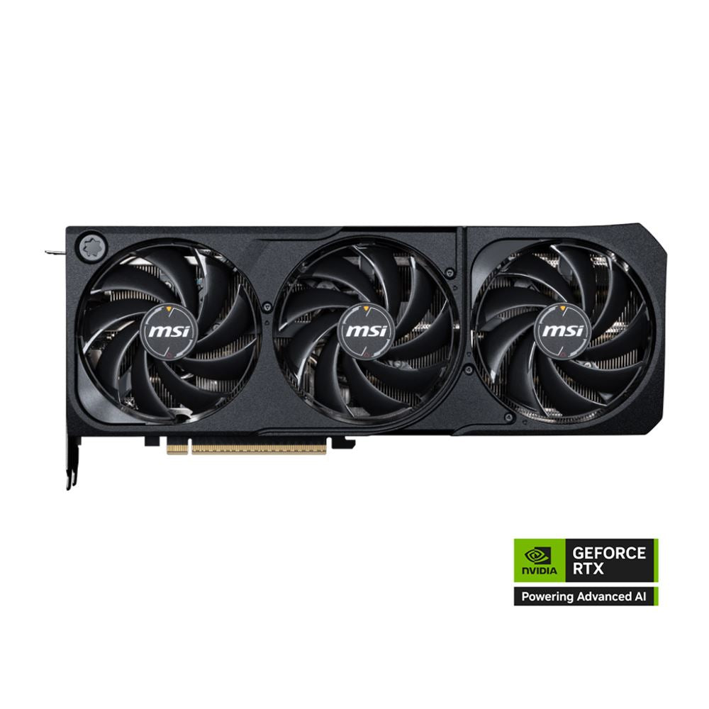 MSI NVIDIA GeForce RTX 5070 SHADOW 3X Overclocked Triple Fan 12GB GDDR7 PCIe 5.0 Graphics Card