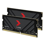 PNY XLR8 Gaming 32GB (2 x 16GB) DDR4-3200 PC4-25600 CL20 Dual Channel Laptop Memory Kit MN32GK2D43200X - Black