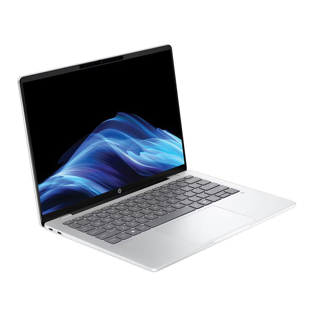 HP OmniBook 5 Next Gen AI 14-he0014nr Copilot+ PC OLED 14" Laptop Computer - Glacier Silver Aluminum