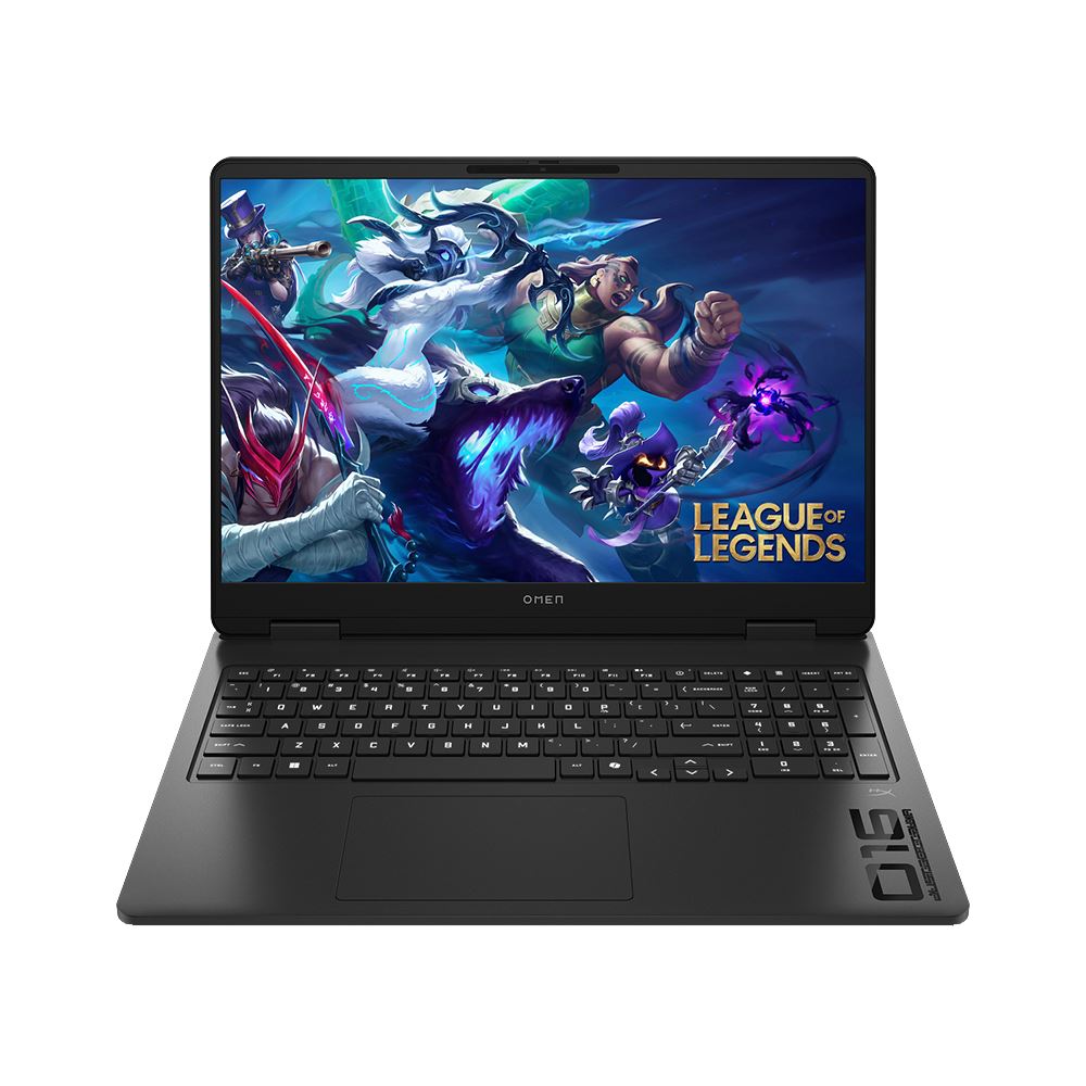 HP OMEN 16 Slim 16-an0003nr 16" Gaming Laptop Computer - Shadow Black Intel Core Ultra 7 255H 1.5GHz Processor; NVIDIA GeForce RTX 5070 8GB GDDR7; 32GB DDR5-5600 RAM; 1TB Solid State Drive
