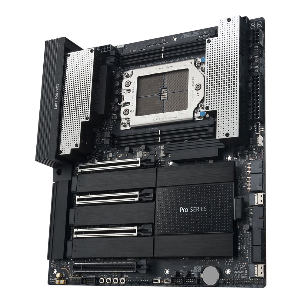 AMD Ryzen Threadripper 9960X, ASUS TRX50 SAGE Pro WS WiFi CEB, Kingston Fury Renegade Pro 128GB DDR5-5600 ECC Registered Kit, Computer Build Bundle