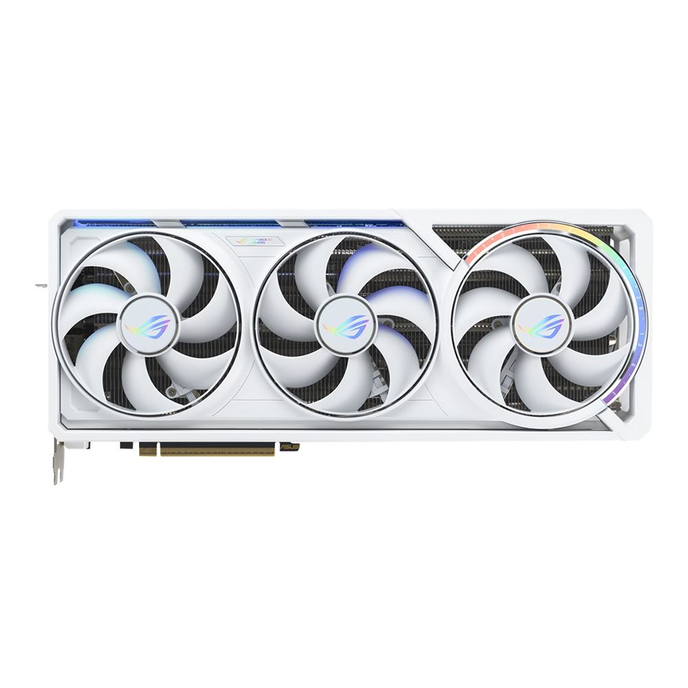 ASUS NVIDIA GeForce RTX 5090 ROG Astral White Overclocked Quad Fan 32GB GDDR7 PCIe 5.0 Graphics Card