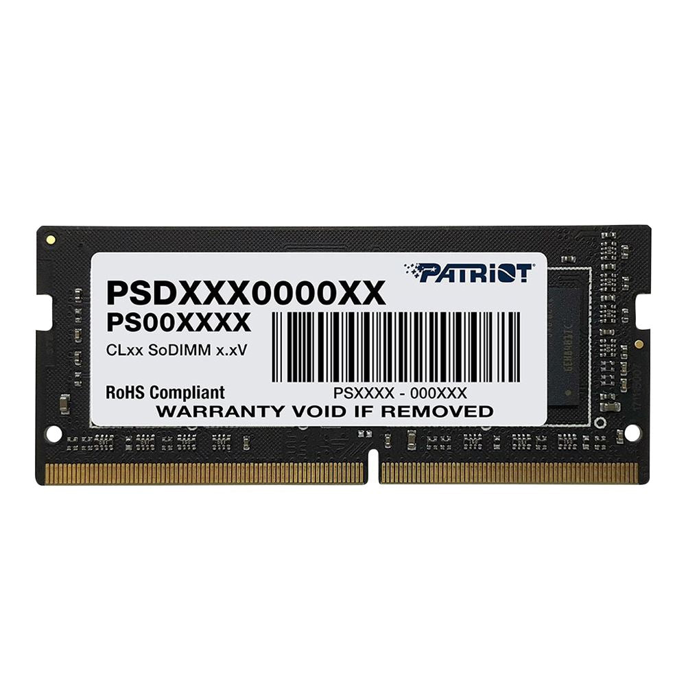 Patriot Signature Series 16GB DDR4-3200 PC4-25600 CL22 SO-DIMM Memory Module PSD416G32002S