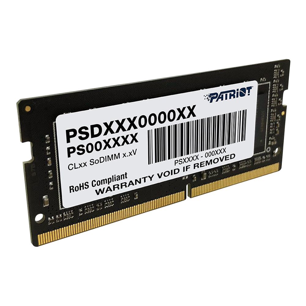Patriot Signature Series 16GB DDR4-3200 PC4-25600 CL22 SO-DIMM Memory Module PSD416G32002S