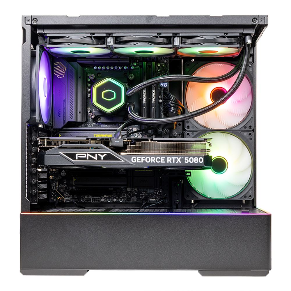 PowerSpec G913 Gaming PC AMD Ryzen 9 9900X3D 4.4GHz Processor; NVIDIA GeForce RTX 5080 16GB GDDR7; 64GB DDR5-6000 RAM; 2TB Solid State Drive