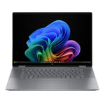 HP OmniBook X Flip Next Gen AI Copilot+ PC 16-ar0013dx 16" 2-in-1 Laptop Computer (Refurbished) - Meteor Silver Aluminum