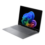 HP OmniBook X Flip Next Gen AI Copilot+ PC 16-ar0013dx 16" 2-in-1 Laptop Computer (Refurbished) - Meteor Silver Aluminum