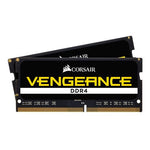 Corsair Vengeance Performance 32GB (2 x 16GB) DDR4-3200 PC4-25600 CL22 Dual Channel Laptop Memory Kit CMSX32GX4M2A3200C22 - Black