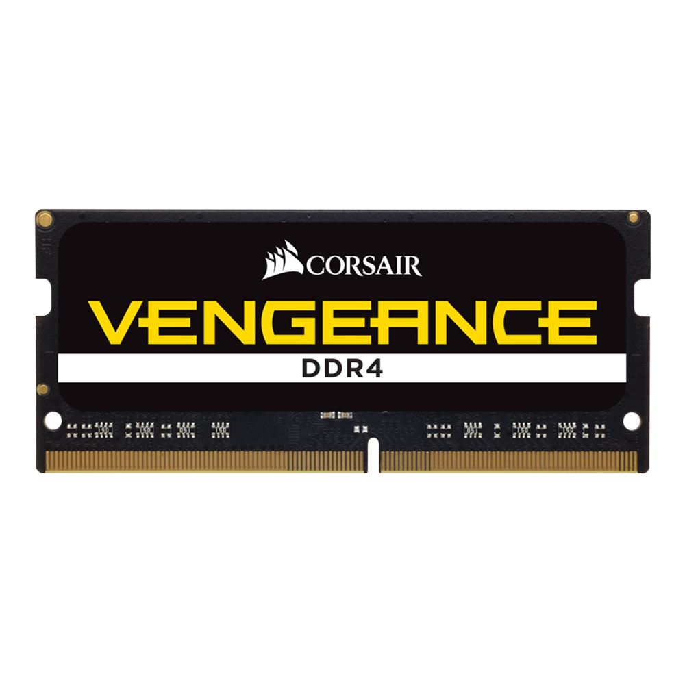 Corsair Vengeance Performance 32GB (2 x 16GB) DDR4-3200 PC4-25600 CL22 Dual Channel Laptop Memory Kit CMSX32GX4M2A3200C22 - Black