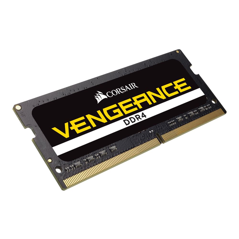 Corsair Vengeance Performance 32GB (2 x 16GB) DDR4-3200 PC4-25600 CL22 Dual Channel Laptop Memory Kit CMSX32GX4M2A3200C22 - Black