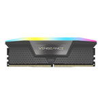 Corsair VENGEANCE RGB 32GB (2 x 16GB) DDR5-6000 PC5-48000 CL38 Dual Channel Desktop Memory Kit CMH32GX5M2B6000Z38 - Gray