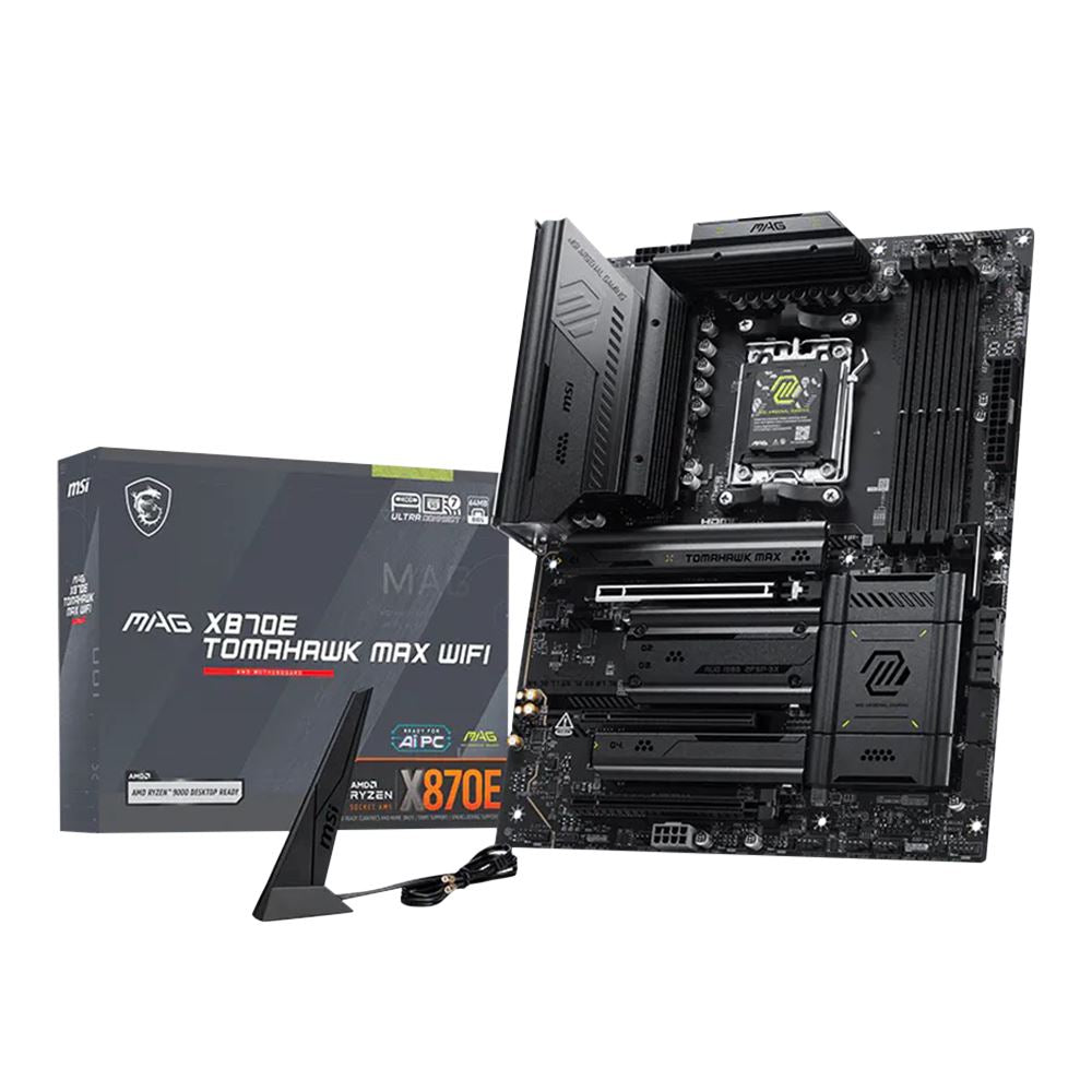 MSI X870E MAG TOMAHAWK MAX WIFI AMD AM5 ATX Motherboard