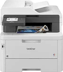 Brother MFC-L3780CDW Wireless Digital Color All-in-One Printer with Laser Quality Output, Single Pass Duplex. Renewed Premium