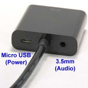 HDMI to VGA/Audio Converter