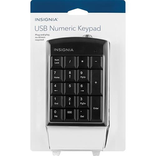Enlarge Insignia - USB Numeric Keypad - Black