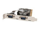 BYTECC 32Bits 2 Port Serial PCI Card Model BT- P2S
