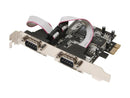 Bytecc BT-PE2S PCI-EXPRESS 1X 9PIN 2 Port Serial