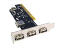 BYTECC USB 2.0 3+1 Ports Low Profile PCI Card Model BT-U2310LV