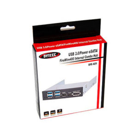 UFE-421 3.5" USB3.0/Firewire 400/POWER e-SATA