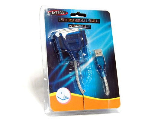USB to DB25 Female Parallel Printer cable BT-DB25F