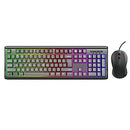 Micro Rainbow Backlit USB Wired Keyboard