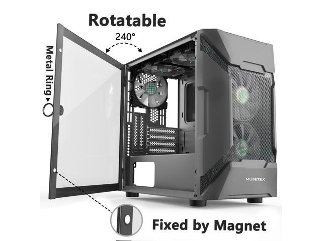MUSETEX MESH Micro ATX Tower