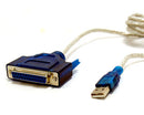 USB to DB25 Female Parallel Printer cable BT-DB25F