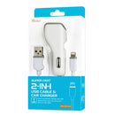 POWER CAR CHARGE FOR 5s/5c/5 And Up ( WHITE )