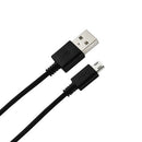 39.9'' Braided Cable For Micro USB 2.0 Devices Black