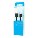 39.9'' Braided Cable For Micro USB 2.0 Devices Black