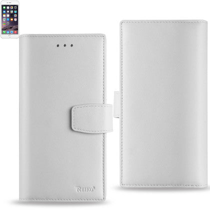 Genuine Leather Hidden Wallet Case for Iphone 6/ 6S Plus 5.5'' With RFID Shielded Card Slots,