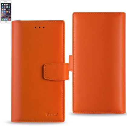 Genuine Leather Hidden Wallet Case for Iphone 6/ 6S Plus 5.5'' With RFID