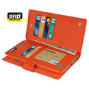 Genuine Leather Hidden Wallet Case for Iphone 6/ 6S Plus 5.5'' With RFID