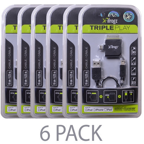 Frogz Triple Play Multi-Tip USB 2.0