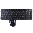 2.4GHz 95-Key Wireless Ultra Low Profile Spill Resistant  (Black)