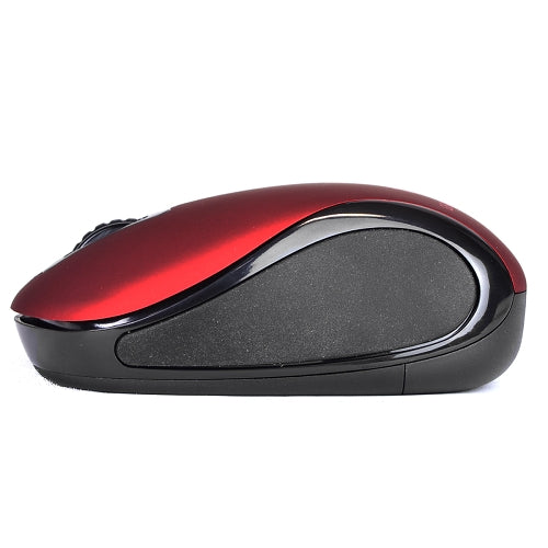3-Button Bluetooth Wireless Optical Mouse (Red)