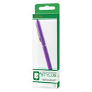 UNIVERSAL Stylus pen with black ballpoint pen, clip design