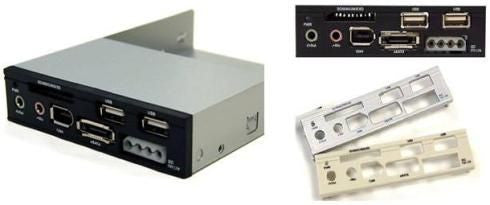 U2CR-701 IEEE 1394a / USB 2.0 / eSATA Card Reader/Writer