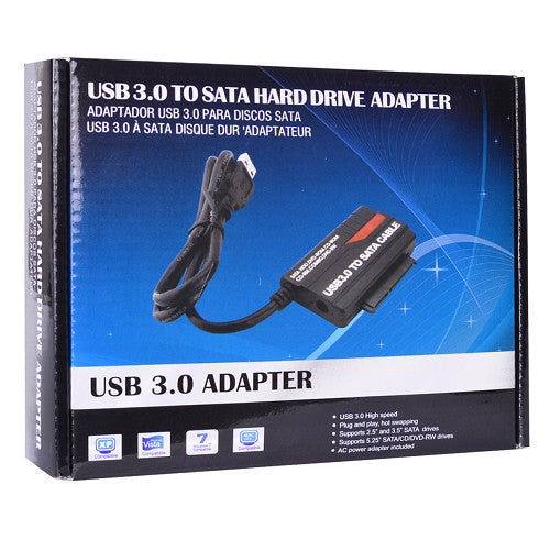 USB 3.0 to SATA Hard Disk Drive Adapter